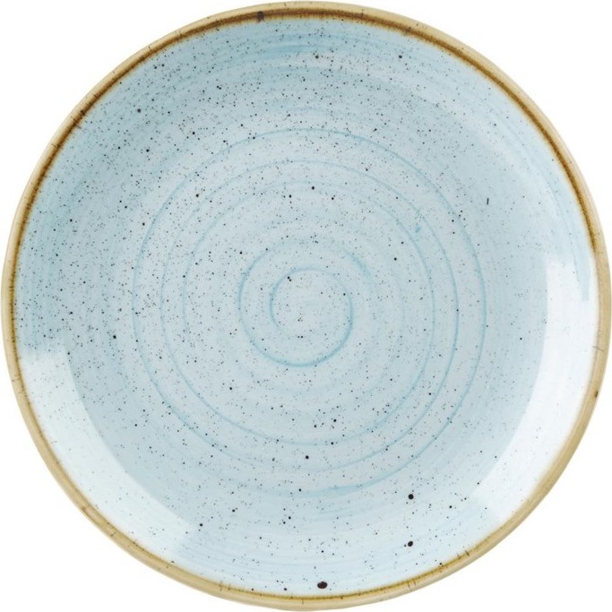  Churchill Stonecast Coupe Teller, rund, Enteneiblau, 260 mm (12 St&uuml;ck) 