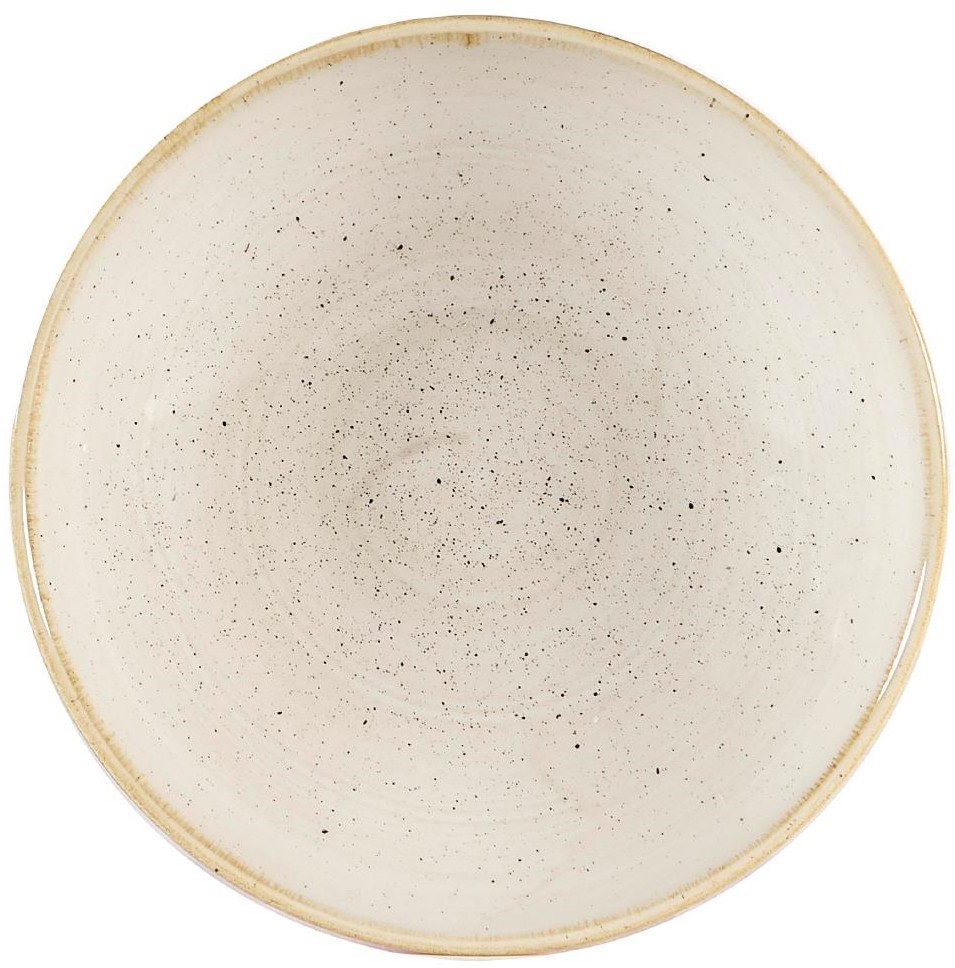  Churchill Stonecast Coupe-Sch&uuml;sseln, Muskatcreme, 182 mm (12 St&uuml;ck) 