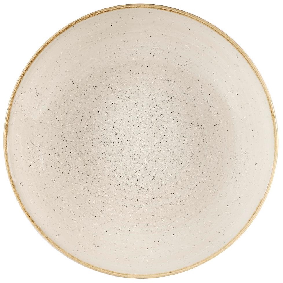  Churchill Stonecast Coupe-Sch&uuml;sseln, Muskatcreme, 310 mm (6 St&uuml;ck) 