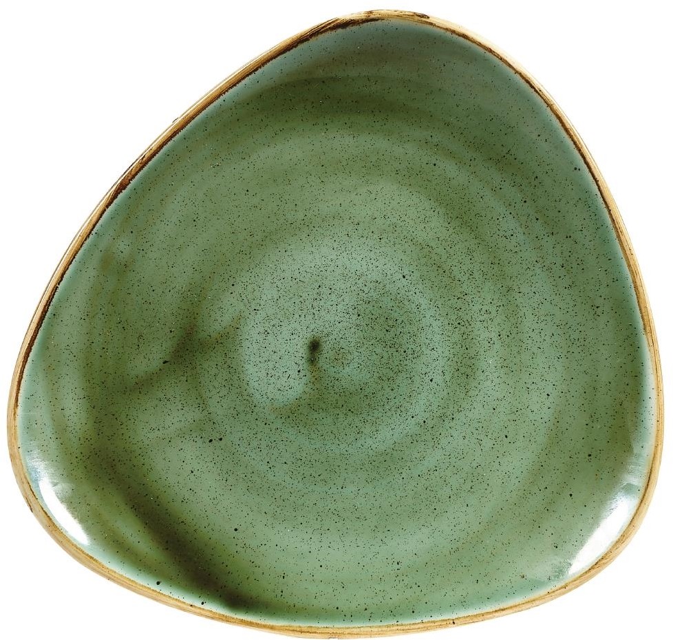  Churchill Stonecast Dreieckige Platten, Samphire-Gr&uuml;n, 229 mm (12 St&uuml;ck) 