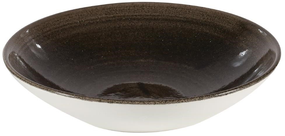  Churchill Stonecast Patina Evolve Coupe Schalen Eisen Schwarz 182mm (12 St&uuml;ck) 