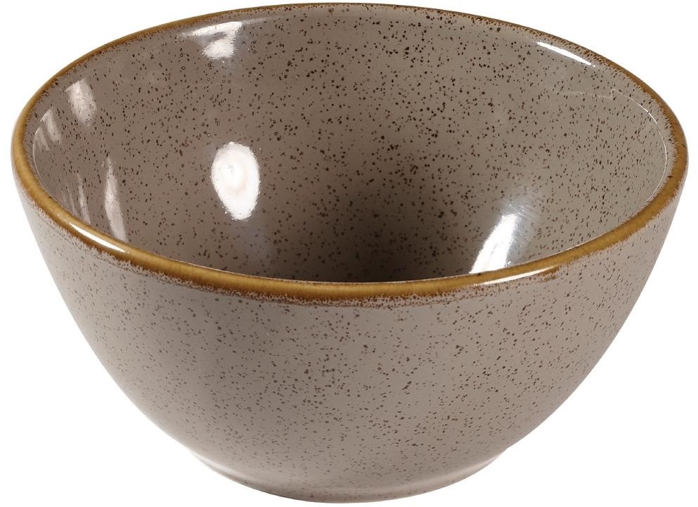  Churchill Stonecast Snackschalen, grau, 14 oz, 130 mm (12 St&uuml;ck) 