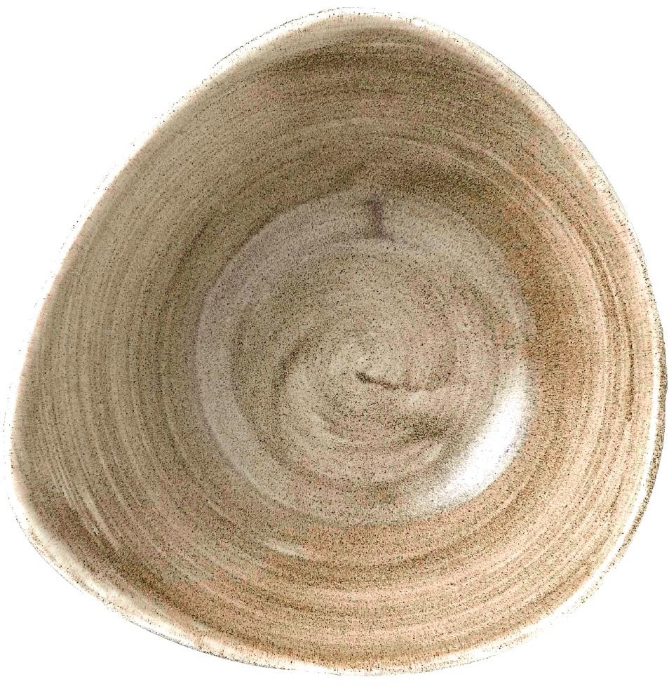  Churchill Stonecast Patina Lotusschale, Antik-Taupe, 178 mm, (12 St&uuml;ck) 