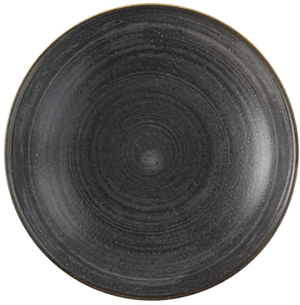  Churchill Stonecast Raw Evolve Coupe-Sch&uuml;sseln, Schwarz, 248 mm, (12 St&uuml;ck) 