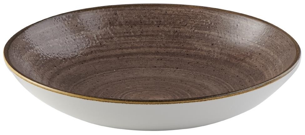  Churchill Stonecast Raw Coupe Schalen Braun 184mm (12 St&uuml;ck) 