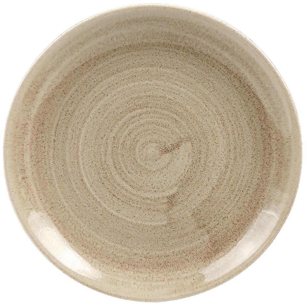  Churchill Stonecast Patina Antik Taupe Coupe Teller Taupe 165 mm (12 St&uuml;ck) 