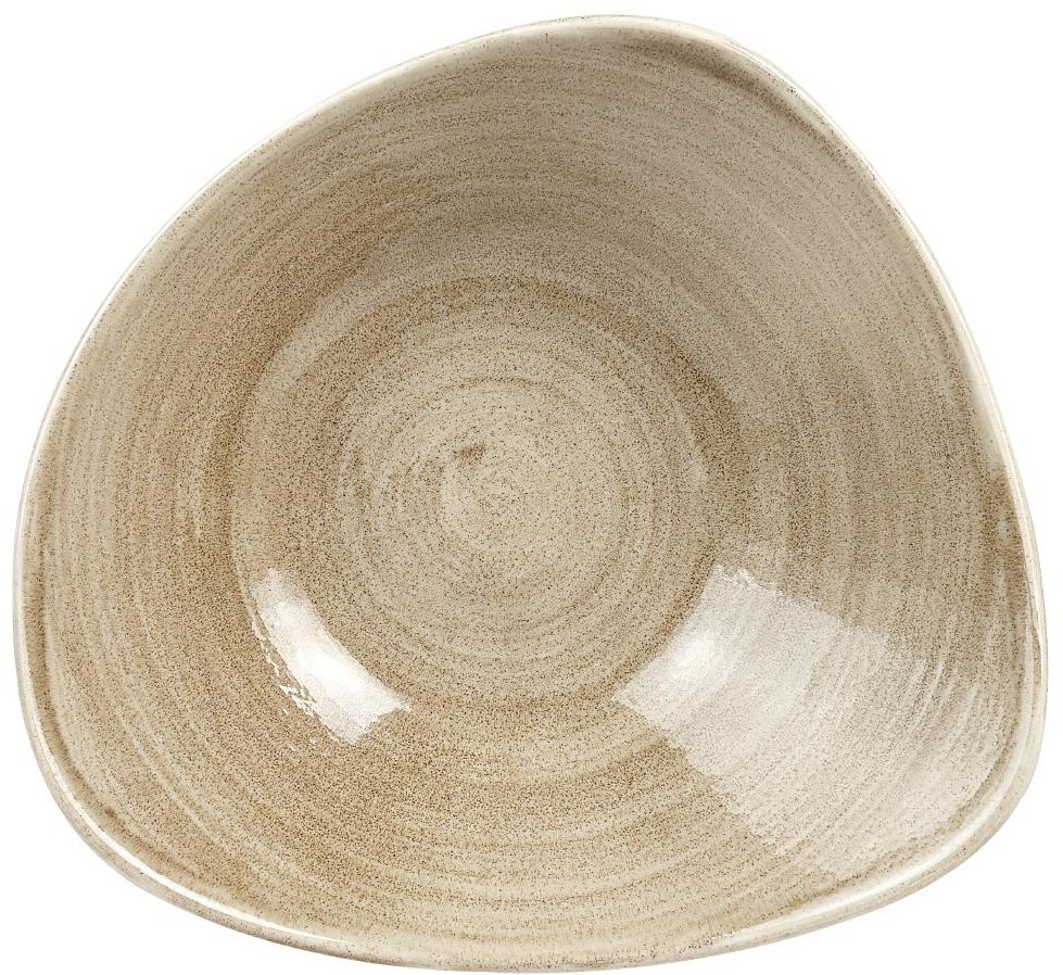  Churchill Stonecast Patina Antike Dreiecksschalen, Taupe, 235 mm (12 St&uuml;ck) 