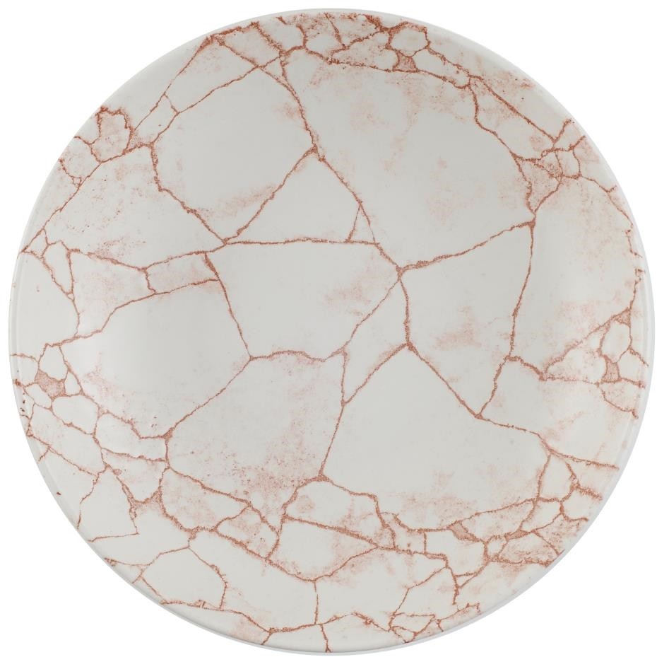  Churchill Studio Prints Kintsugi Evolve Coupe-Sch&uuml;sseln, Koralle, 248 mm, (12 St&uuml;ck) 