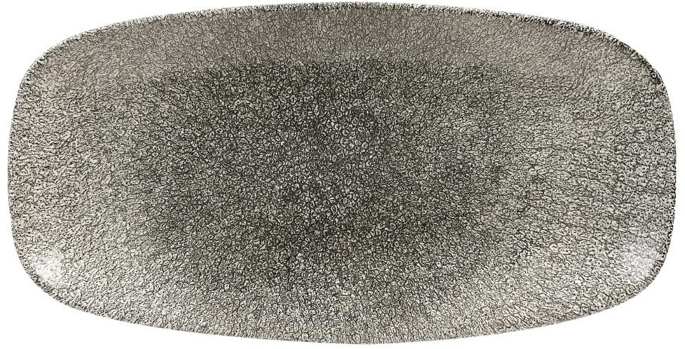  Churchill Studio Prints Raku-Rechteckplatten, Quarzschwarz, 355 mm, (6 St&uuml;ck) 