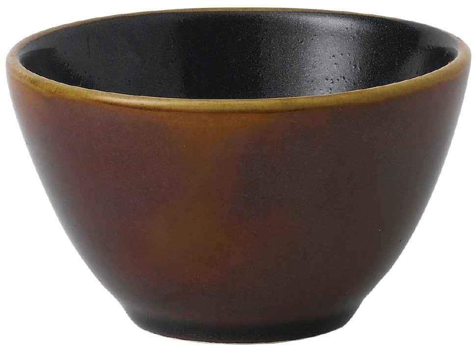  Churchill Super Vitrified Nourish, tiefe Schalen, zweifarbig, Zimtbraun, 102 mm (12 St&uuml;ck) 