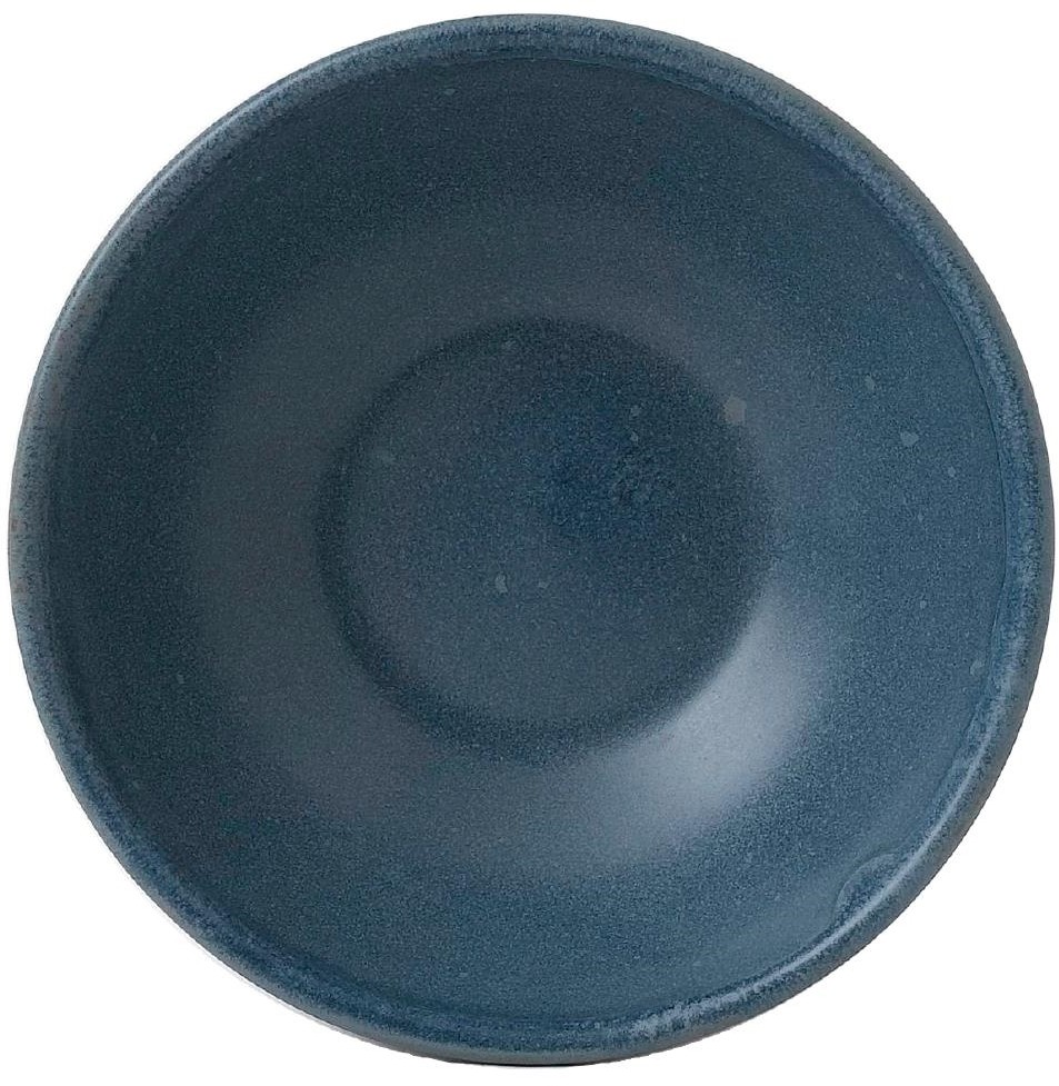  Churchill Super Vitrified Nourish Oslo Contour flache Sch&uuml;ssel, blau, 116 mm, (12 St&uuml;ck) 