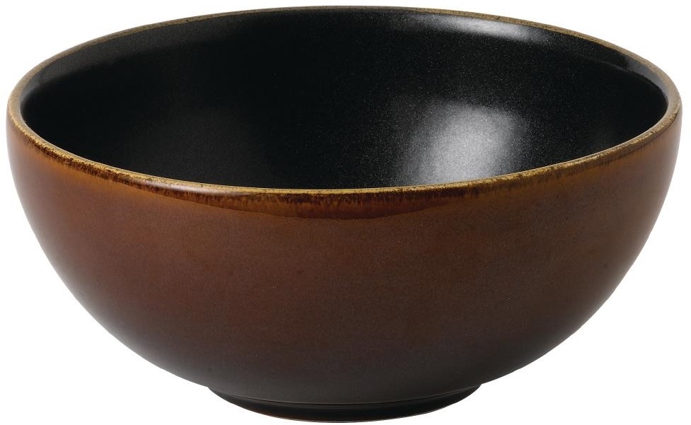  Churchill Super Vitrified Nourish Siena Brown Tiefe Schalen 155 mm (6 St&uuml;ck) 