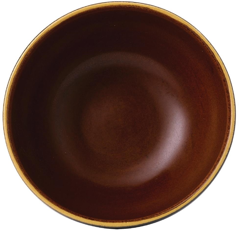  Churchill Super Vitrified Nourish Tokyo Black tiefe Schalen, 155 mm, (6 St&uuml;ck) 