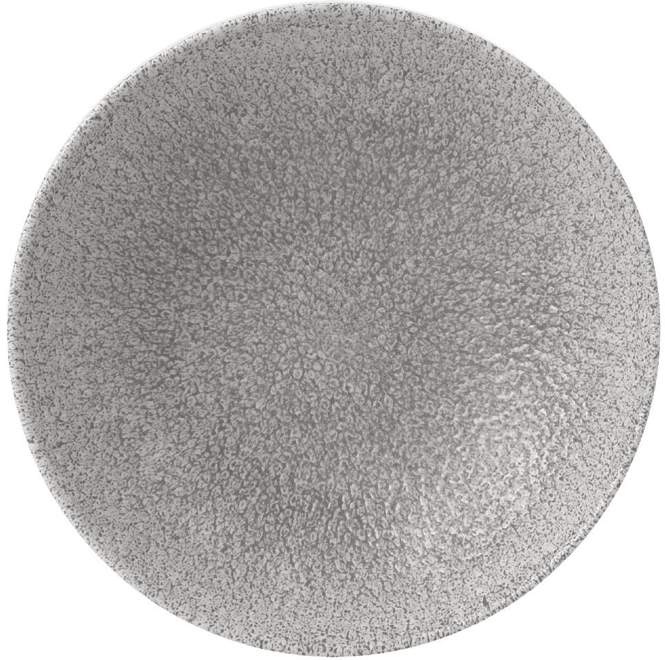  Churchill Raku Jasper Grey Evolve Coupe-Teller 6,5" (Box 12) (Direkt) 