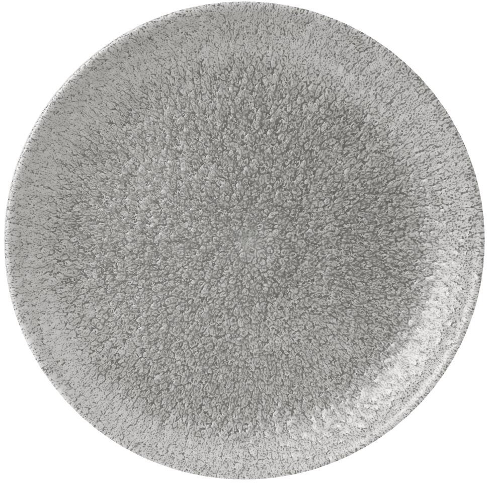  Churchill Raku Jasper Grey Evolve Coupe-Teller 8,67" (Box 12) (Direkt) 