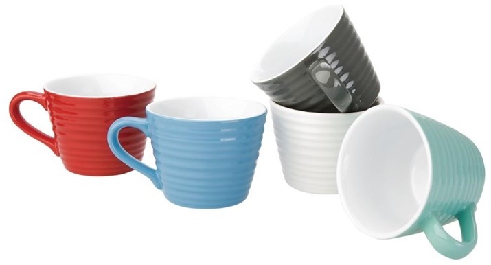  Olympia Caf&eacute; Aroma Tassen grau 23cl 