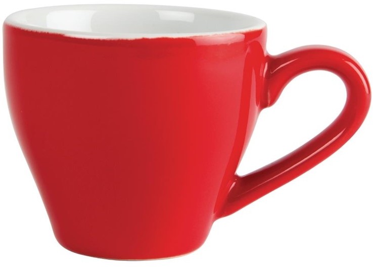  Olympia Cafe Espressotasse rot 10cl 