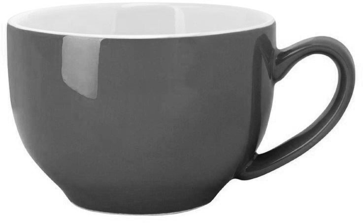  Olympia Cafe Cappuccinotassen grau 34cl 