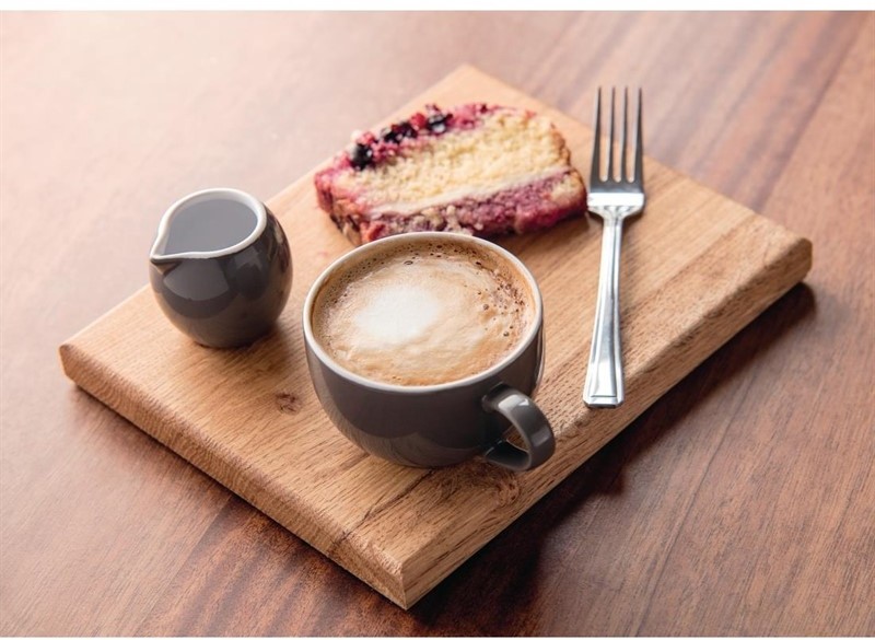  Olympia Cafe Cappuccinotassen grau 34cl 