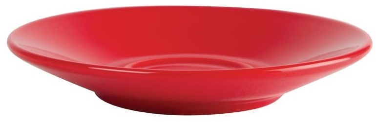  Olympia Cafe Untertassen rot 11,7cm 