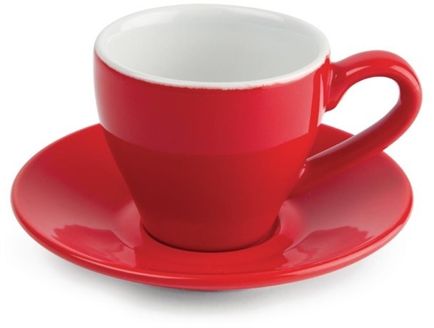  Olympia Cafe Untertassen rot 11,7cm 