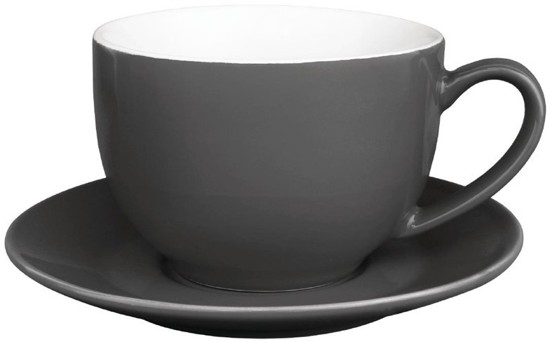 Olympia Cafe Untertassen grau 15,8cm 