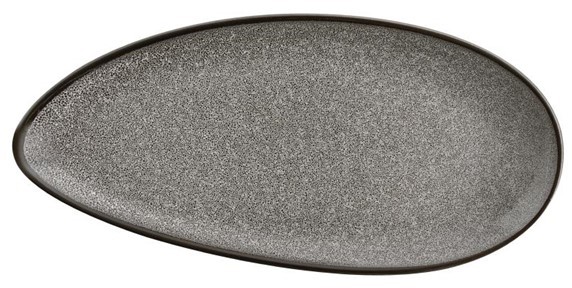  Olympia Mineral blattf&ouml;rmige Teller 30,5 x 14,5cm 