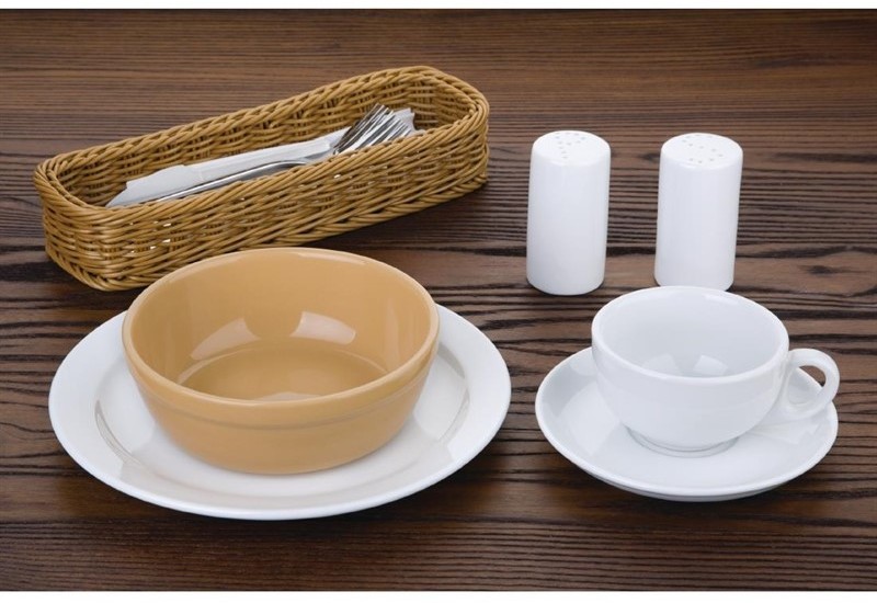  Olympia Stoneware runde Auflaufformen 15,6cm 