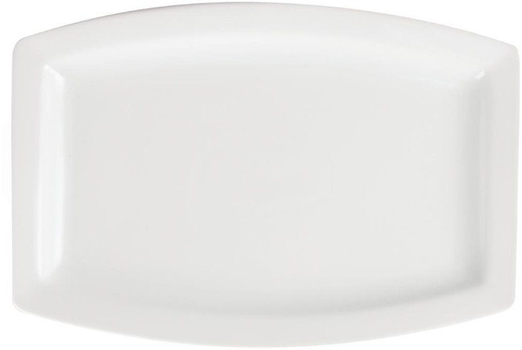  Olympia Whiteware rechteckige Teller 32 x 21cm 