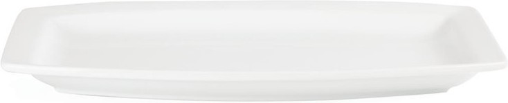  Olympia Whiteware rechteckige Teller 32 x 21cm 