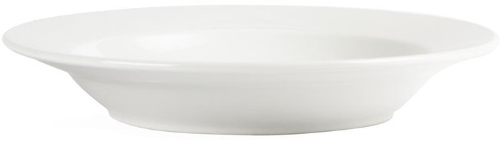  Olympia Whiteware tiefe runde Teller 27cm 