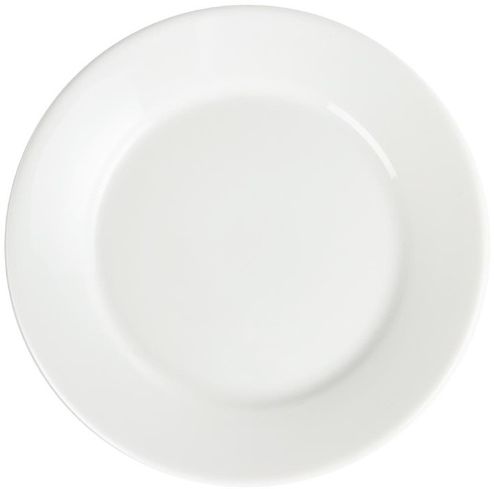  Olympia Whiteware Teller mit breitem Rand 23cm 