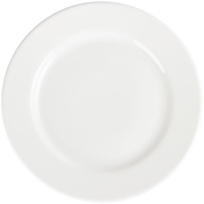  Olympia Whiteware Teller mit breitem Rand 31cm 
