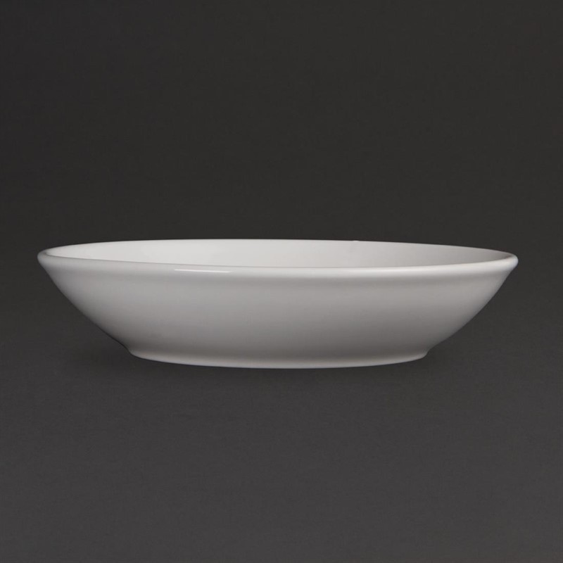  Olympia Whiteware tiefe runde Teller 20,5cm 