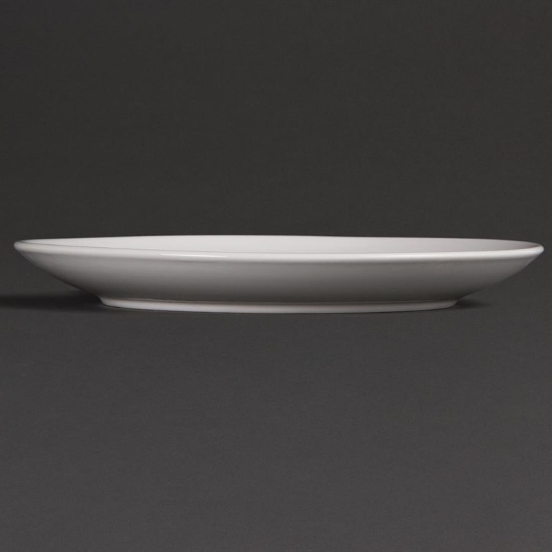  Olympia Whiteware runde Coupeteller 25cm 