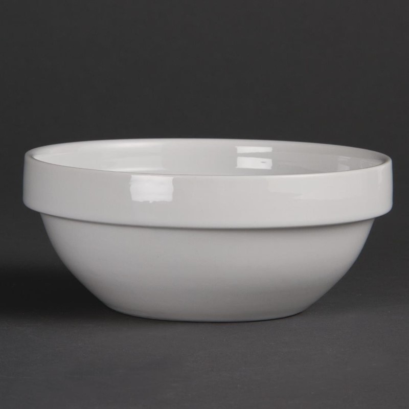  Olympia Whiteware stapelbare Sch&uuml;sseln 13cm 