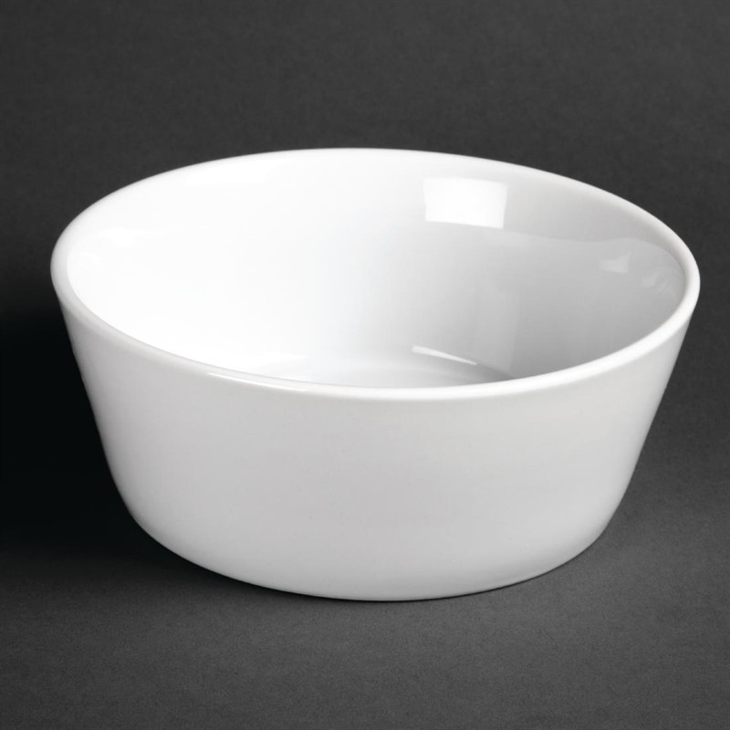  Olympia Whiteware runde konische Schalen 15cm 