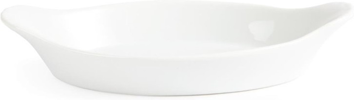  Olympia Whiteware ovale Gratinschalen wei&szlig; 29 x 16,6cm 