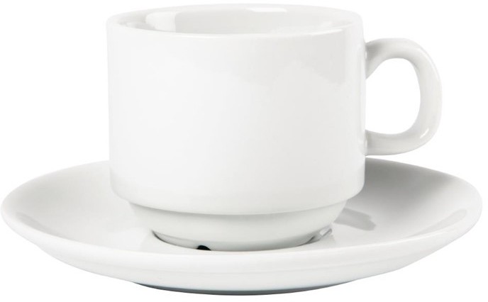  Olympia Whiteware Teetassen 20cl 