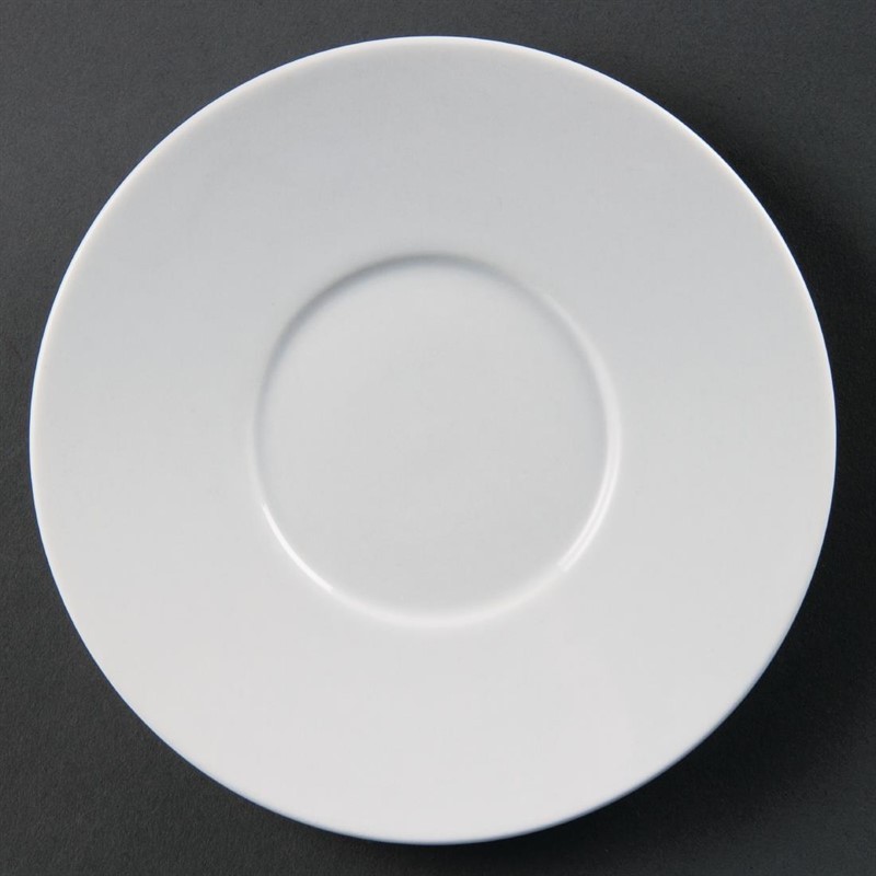  Olympia Whiteware Untertassen f&uuml;r CD735 
