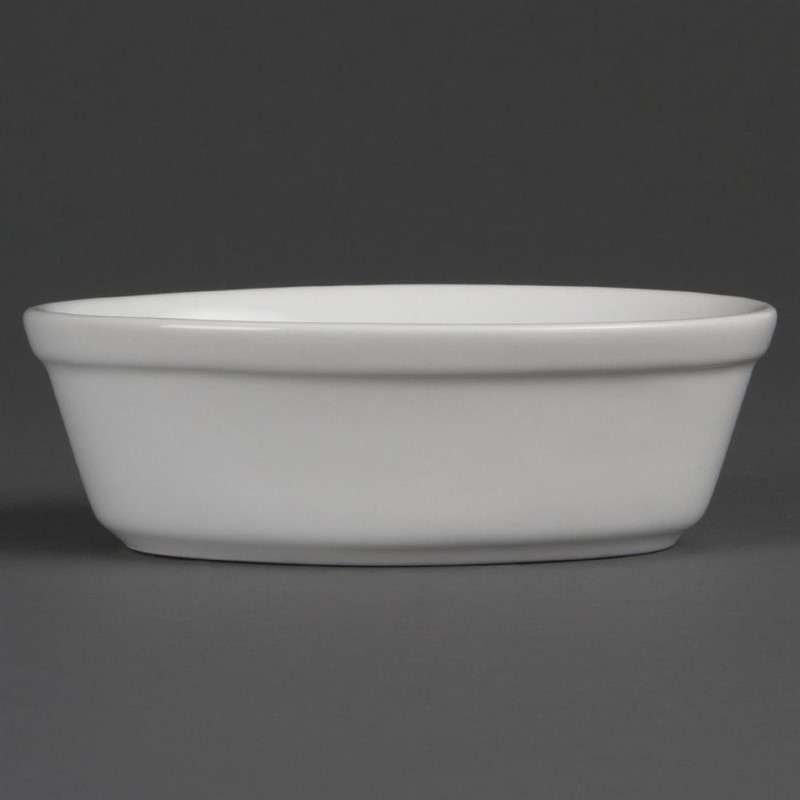  Olympia Whiteware ovale Auflaufformen 16,1cm 