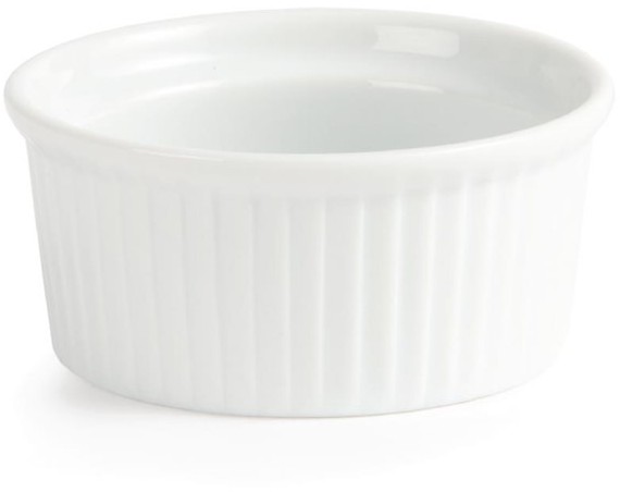  Olympia Whiteware Auflauff&ouml;rmchen 8,5cm 