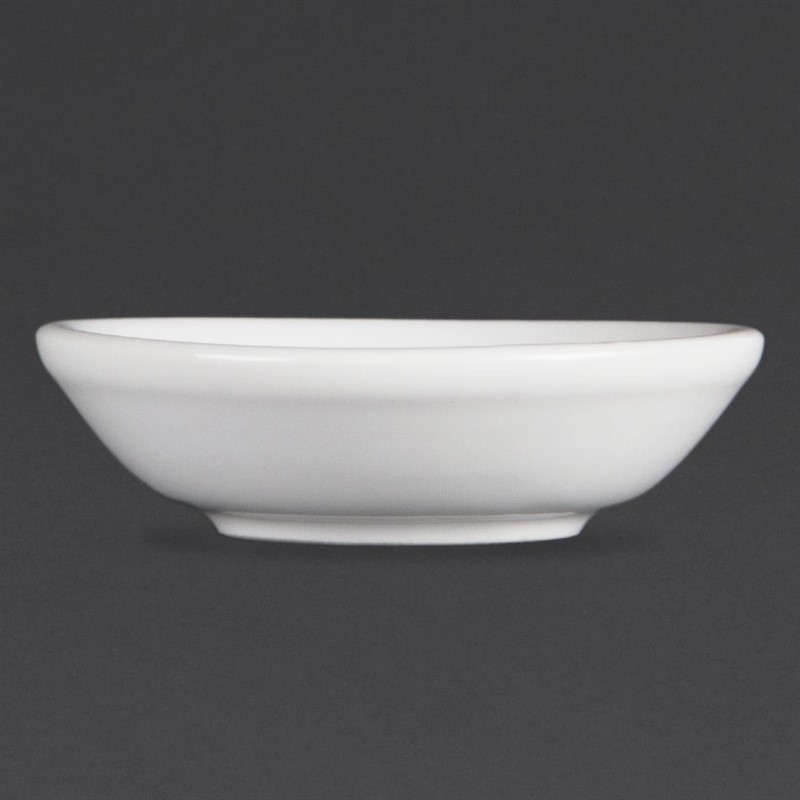  Olympia Whiteware Sojasaucensch&auml;lchen 7cm 