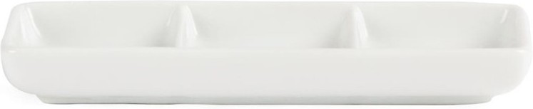  Olympia Whiteware dreifache Pr&auml;sentierschalen 