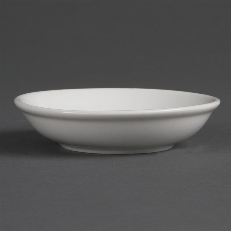  Olympia Whiteware Sojasaucensch&auml;lchen 10cm 