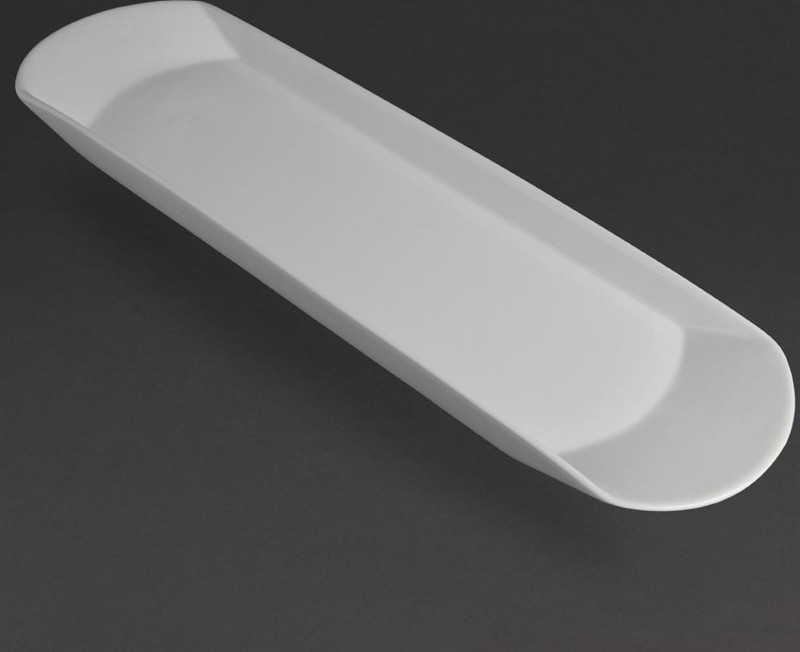  Olympia Whiteware rechteckige Snackschale 65cm 