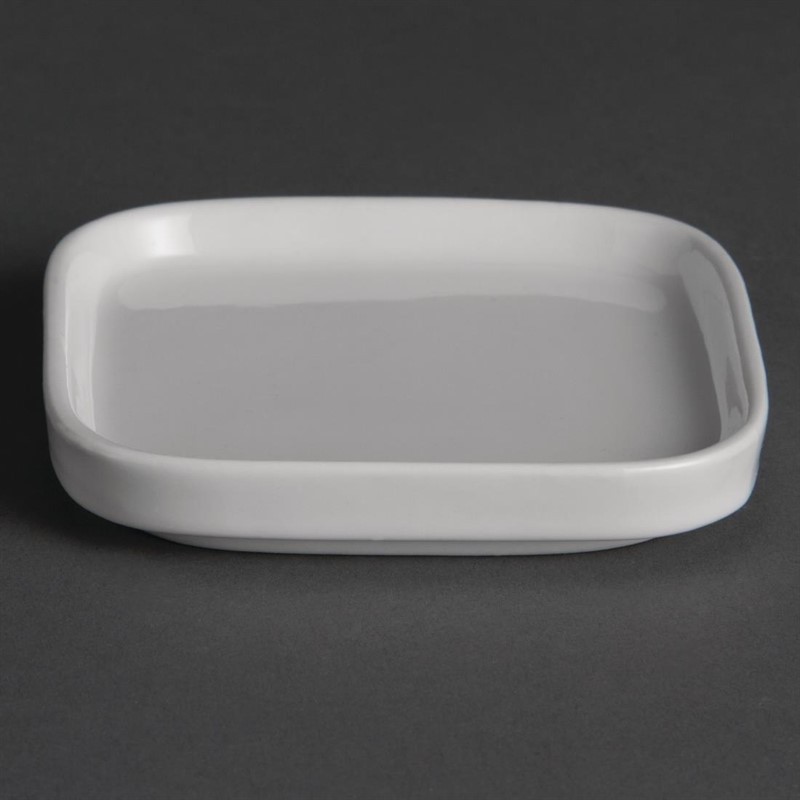  Olympia Whiteware quadratische Amusesch&auml;lchen 9,3cm 