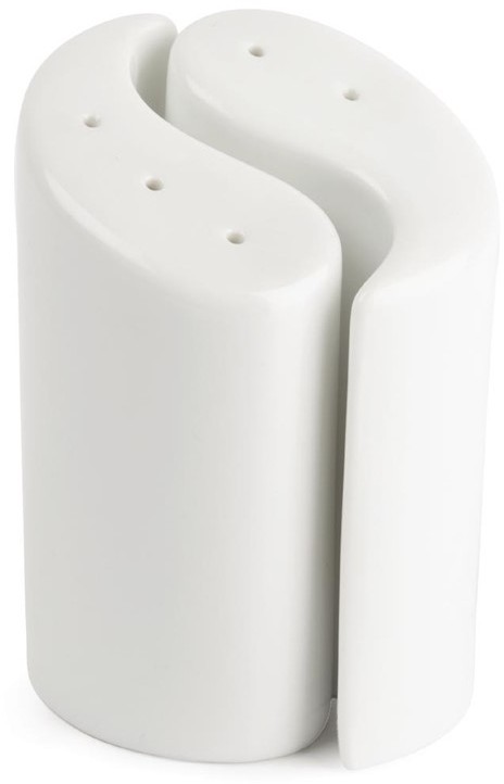  Olympia Whiteware Salz- und Pfefferstreuer Ying und Yang 9,5cm 
