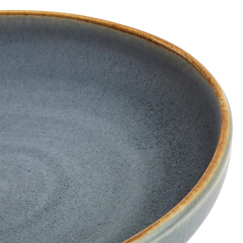  Olympia Canvas Schale mit hohem Rand granit-blau 23cm 