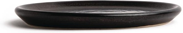  Olympia Canvas runder Teller mit schmalem Rand 18cm 